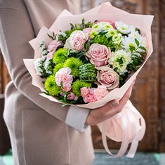 ورد طبيعي بوكيهات